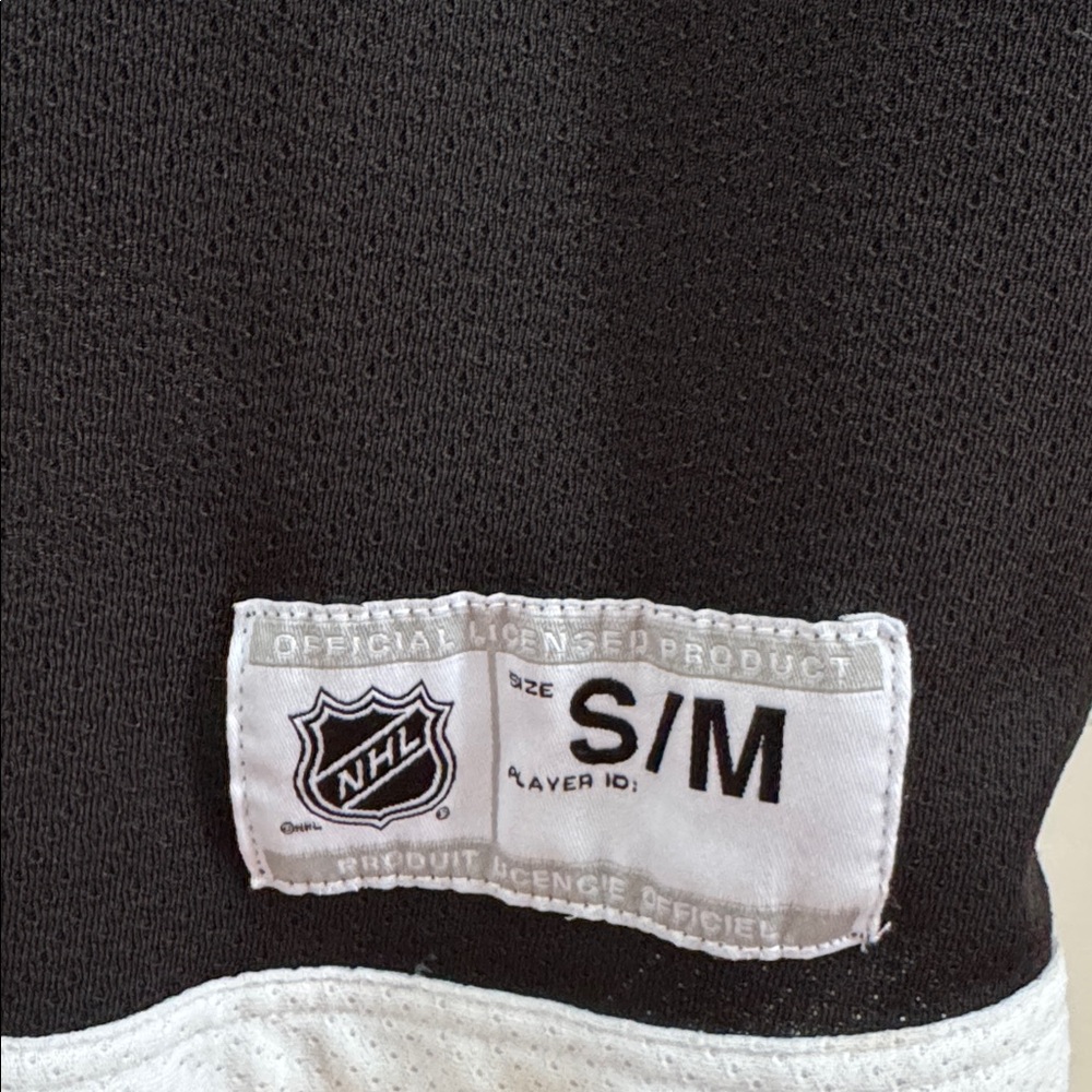 NHL Kids Black and White NJ Devils Jersey - Picture 3 of 5